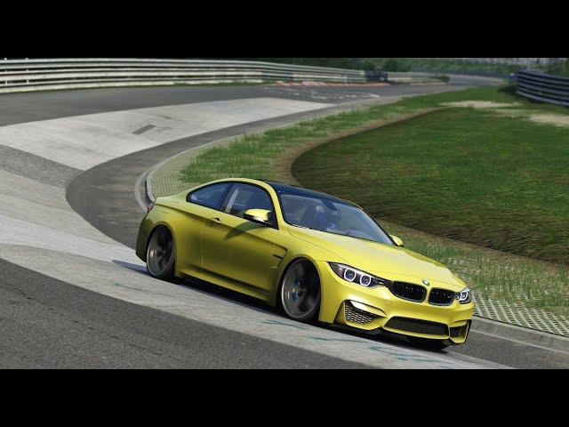 BMW M4 Akrapovic - Nordschleife World Record 7:38:559 - Assetto Corsa