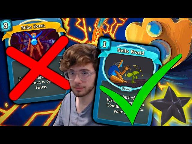 A Refreshing Take on Hello World | Ascension 20 Defect | Slay the Spire