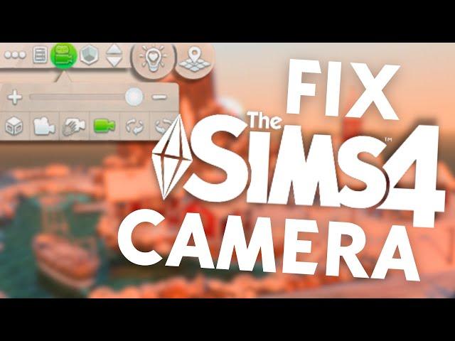 How to FIX the most annoying camera issues in The Sims 4 - No more cam jumping!