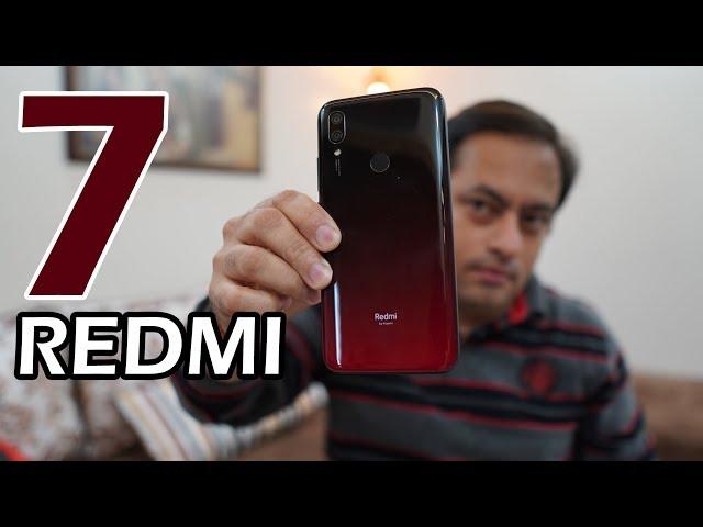 Redmi 7 RED review, pubg gameplay, battery performance, camera samples, all rounder? really?