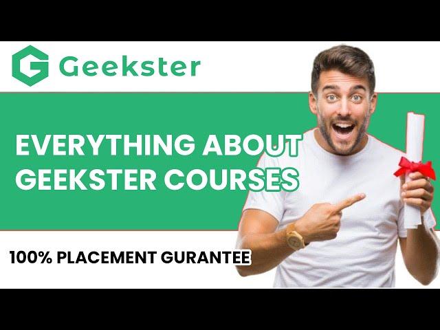 Everything You Need to Know About Geekster - Geekster Course Review & Discount Coupons