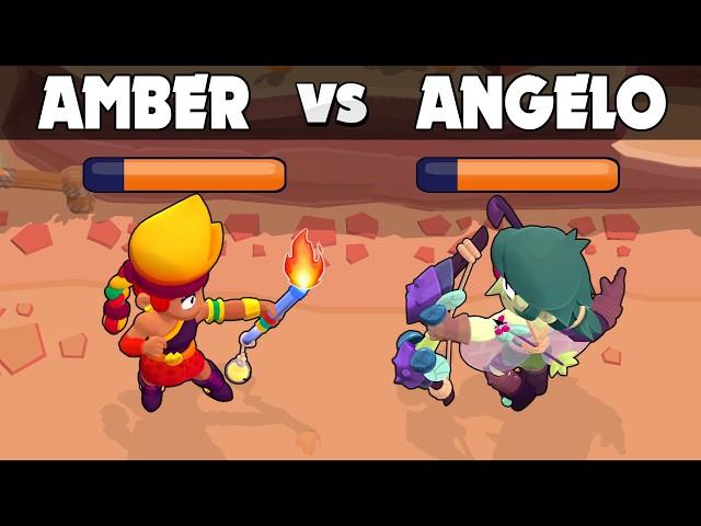 AMBER vs ANGELO ⭐ Brawl Stars