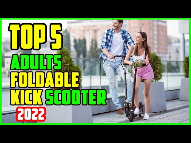 TOP 5: Best Foldable Kick Scooters for Adults 2023 | Best Adult Scooters Reviews