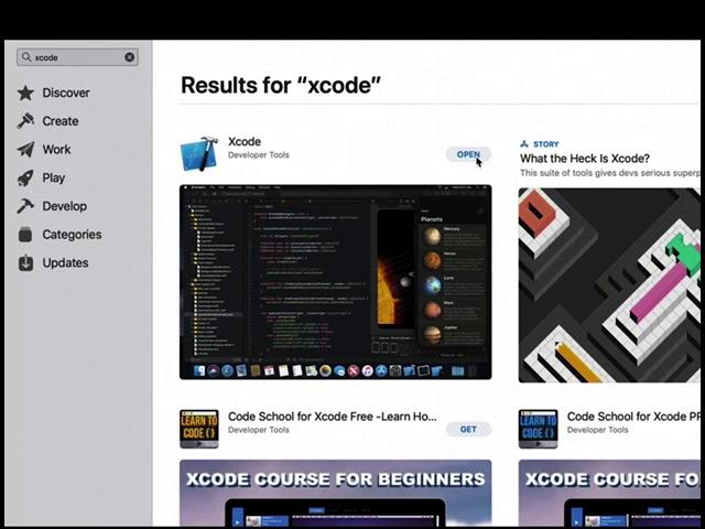 Install Xcode and the iOS SDK