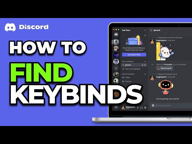 How To Find Keybinds on Discord