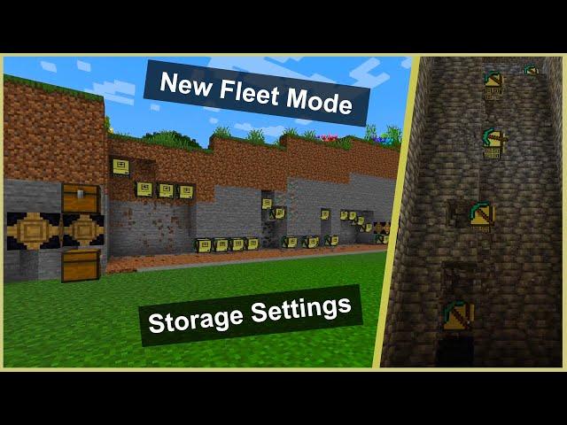 Computercraft | TurtleFleet: New Fleet mode and Settings