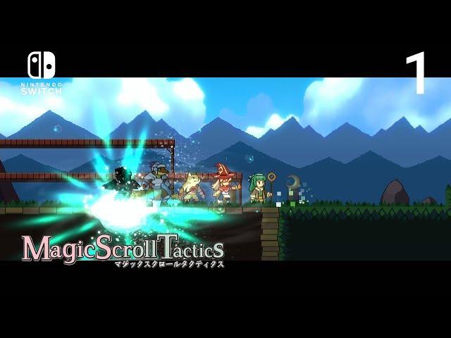 Magic Scroll Tactics Switch Gameplay Walkthrough Part 1