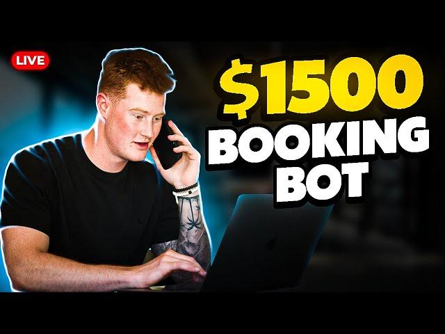 POV: AI entrepreneur pitches $1500 appointment booking bot