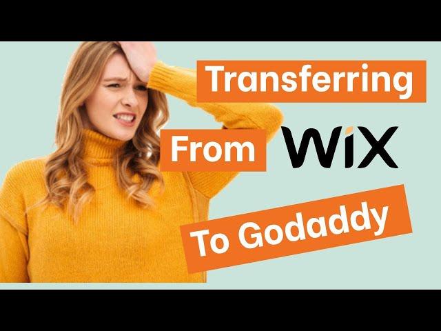 Transfer Your Domain Name FROM Wix to Godaddy 2021