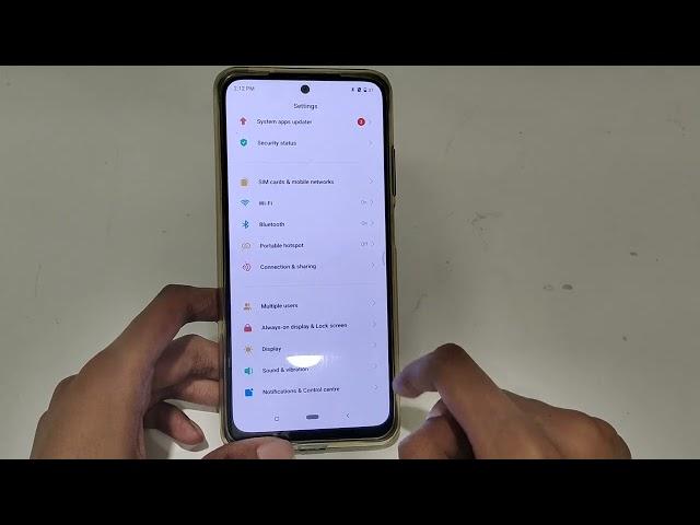 how to disable raise to wake in redmi note 10