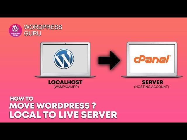 How to Move Wordpress Website Localhost to Live Server Using CPanel