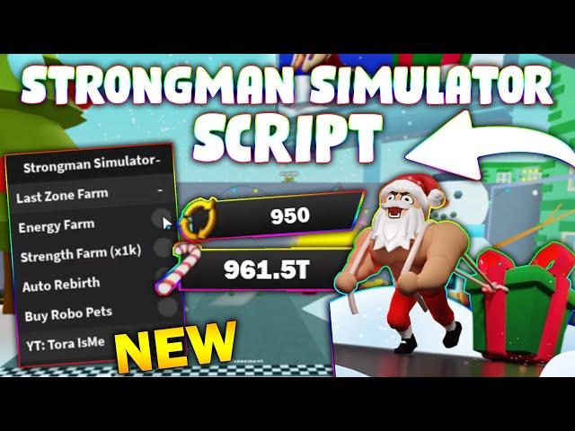 *NEW* Strongman Simulator Script (PASTEBIN 2024) (CANDY FARM , FAST AUTOFARM, PETS, AUTO REBIRTH)