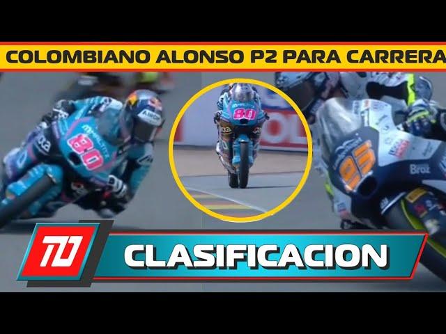 ¡BRUTAL CLASIFICACIÓN! DAVID ALONSO VA POR LA VICTORIA EN GP DE ALEMANIA PARTIRA P2 EN LA MOTO3