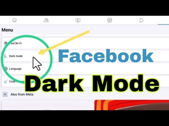 How to enable Dark Mode Theme on Facebook App for Android