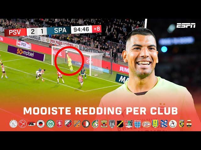 De MOOISTE REDDING per CLUB in de Eredivisie 2024 