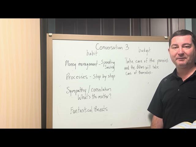 Conversation 3 Review Topics