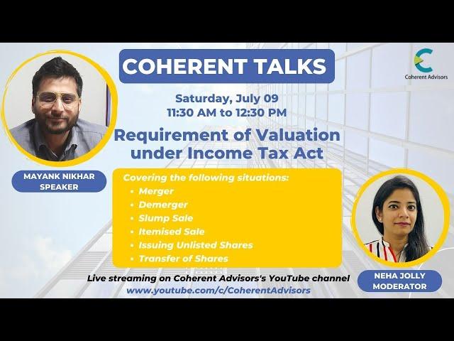Requirement of Valuation under Income-tax Act