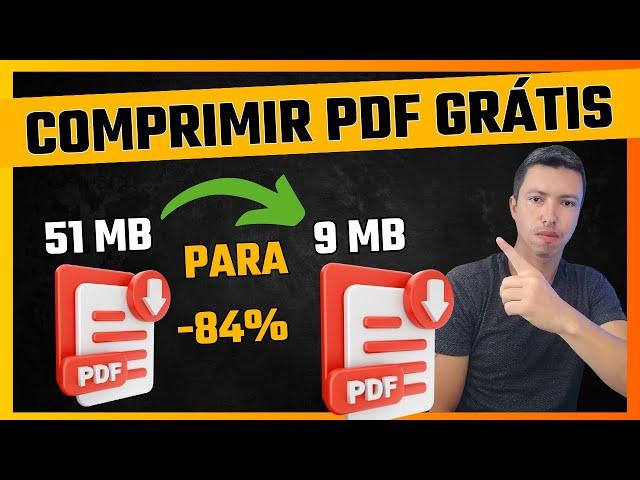 Como Diminuir Tamanho do PDF | Comprimir PDF Online e Grátis