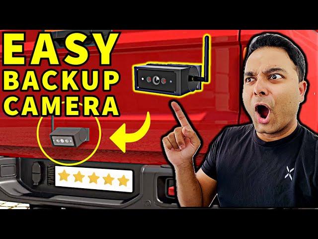 BEST NO INSTALL BACKUP CAMERA! (Magnetic and Wireless)
