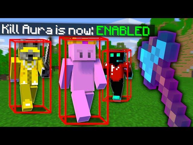 Minecraft Manhunt, But I Secretly Used A Hacked Client...