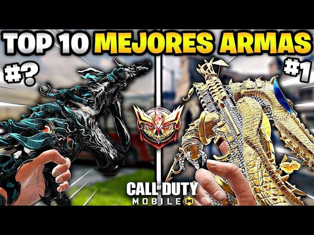 LAS 10 MEJORES ARMAS PARA RANKED EN LA NUEVA TEMPORADA COD MOBILE / NUEVA TEMPORADA 5 COD MOBILE....