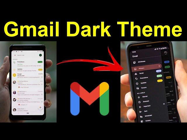 How to Use Gmail Dark Theme in Android?