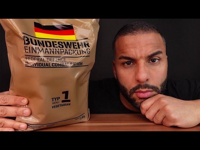 Ich probiere deutsches BUNDESWEHR essen |Mukbang