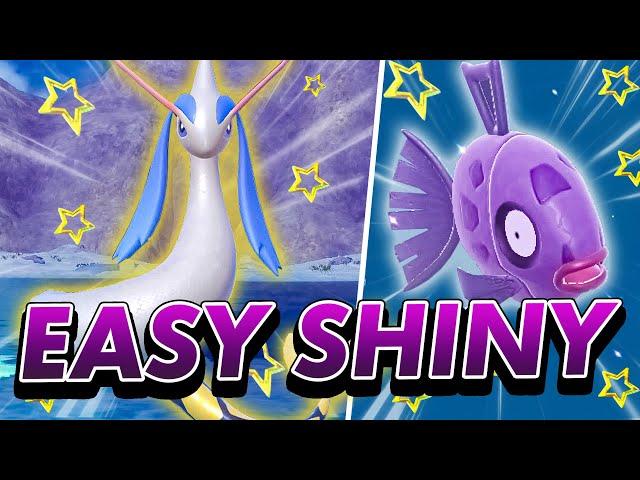 EASY FEEBAS & MILOTIC SHINY HUNT in The Teal Mask Pokemon Scarlet and Violet DLC