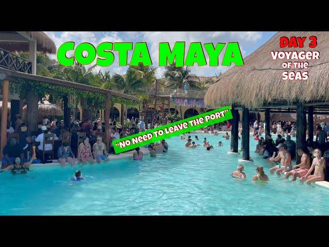 Costa Maya Mexico Cruise Port | No Excursion Needed! | WATCH THIS Before You Book An Excursion