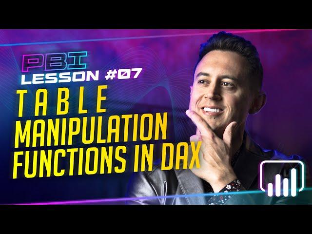[EN] [Power BI Lesson #07] DAX Table Functions: CALCULATETABLE + INTERSECT + EXCEPT + VALUES