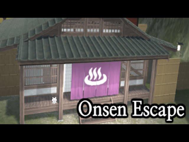 Onsen Escape Walkthrough (KANSHO) |  脱出ゲーム Onsen Escape