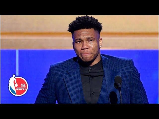 Giannis' emotional MVP acceptance speech | 2019 NBA Awards