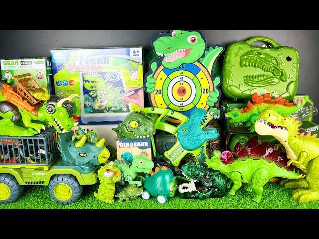 Jurassic World Unboxing Review Colorful Dinosaur T-rex Dino Truck Giga Dino Check Up