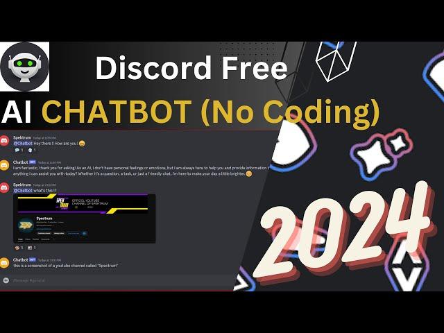 Make a Discord AI Chat-Bot In Minutes Without Coding | 2024