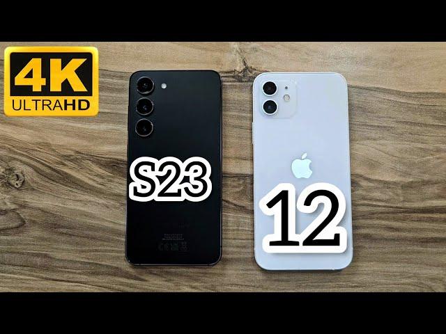 Samsung Galaxy S23 vs iPhone 12