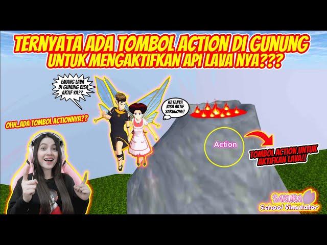 BENARKAH ADA TOMBOL ACTION UNTUK MENGAKTIFKAN LAVA GUNUNG MERAPI??? SAKURA SCHOOL SIMULATOR-PART 357