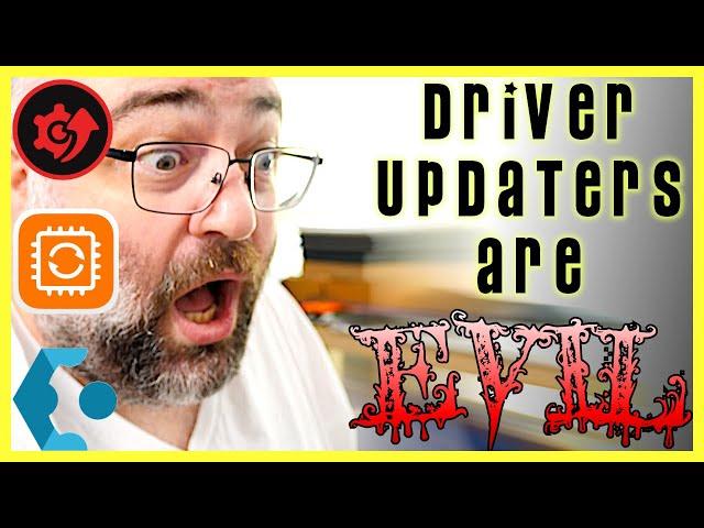 STOP USING DRIVER UPDATERS! - Jody Bruchon Tech