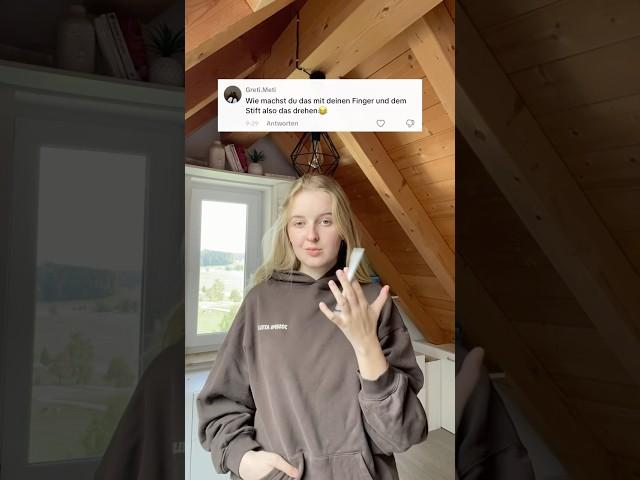 Tutorial für den Spin mit dem Stift. Wie geht das eigentlich?! #tiktok #profilbilder #viral