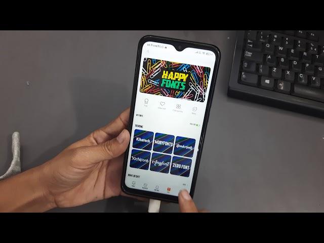 default font in mi phone | how to change default font in redmi 9 prime | default font setting