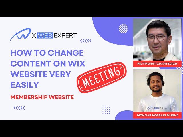 Brand New Wix Website Design Discussion | Wix Web Expert