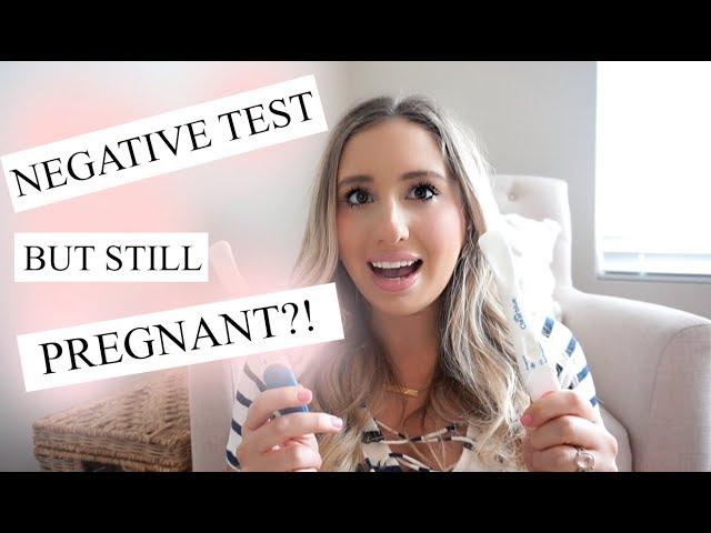 NEGATIVE PREGNANCY TEST BUT STILL PREGNANT | FINDING OUT I WAS PREGNANT | DOCTOR WAS WRONG