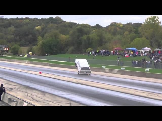 Byron Wheelstand 2013 | Ricky Kirkpatrick 456 ft wheelstand and almost hits the wall