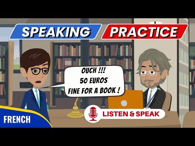 Learn Everyday French : Conversation at the Library