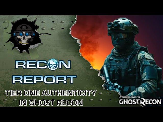 RECON REPORT EP2 - Tier One Authenticity