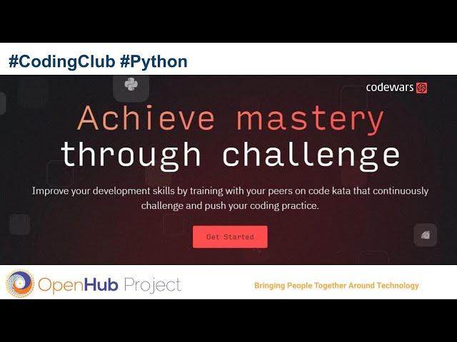 Coding Club: Python challenge (all levels)