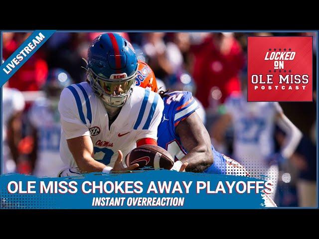 Instant Overreaction: Ole Miss playoff hopes crushed by Lane Kiffin's costly gambles