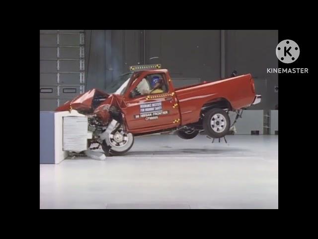 Crash Test 1998-2004 Nissan Frontier Frontal Offset IIHS