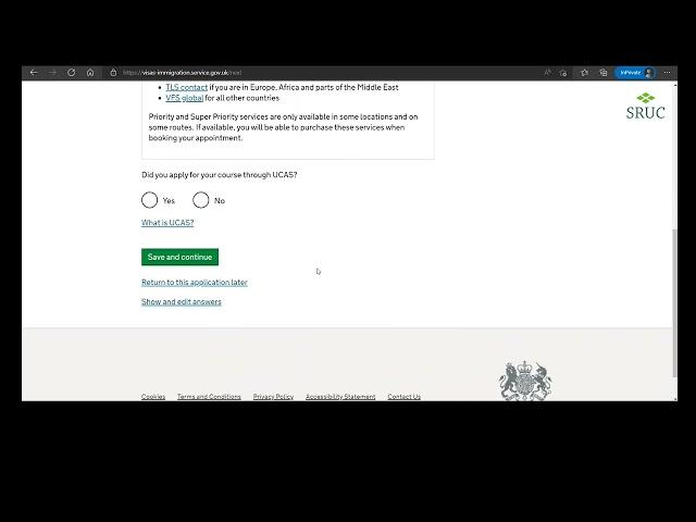 How to complete a Student visa online application form when applying from outside of the UK