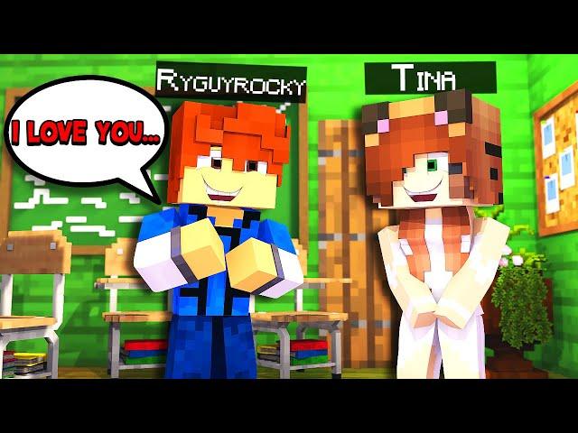 I finally admit to Tina that I like her... || Minecraft Daycare Academy