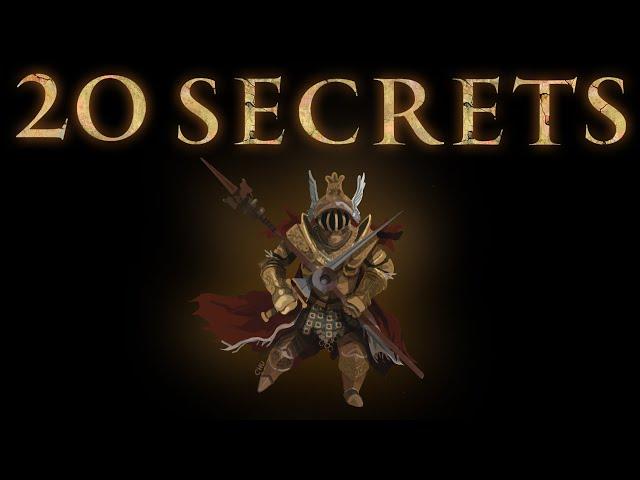 20 Shocking Secrets in Elden Ring, Dark Souls, Bloodborne, Sekiro and Demon's Souls!